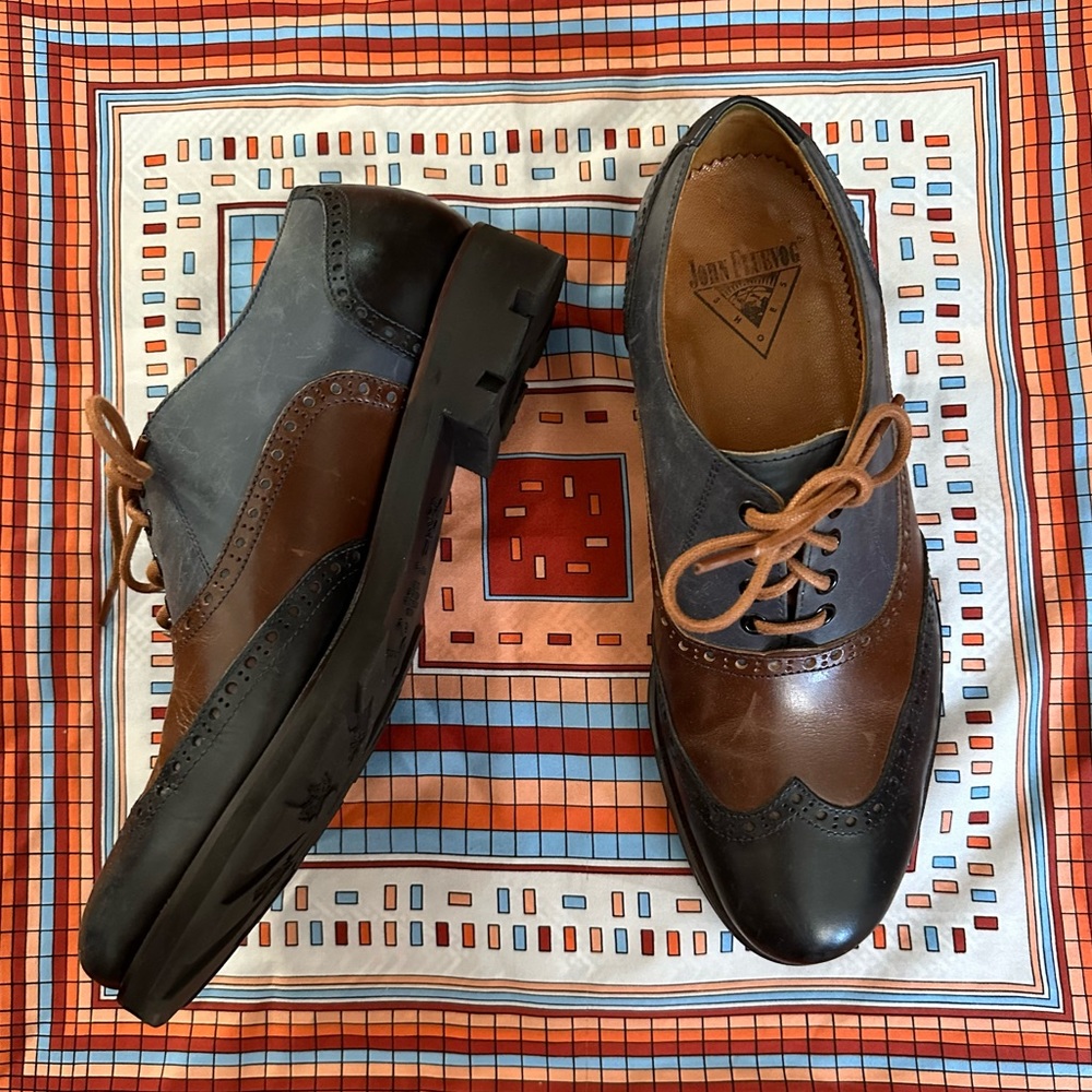John Fluevog Andrew wingtips